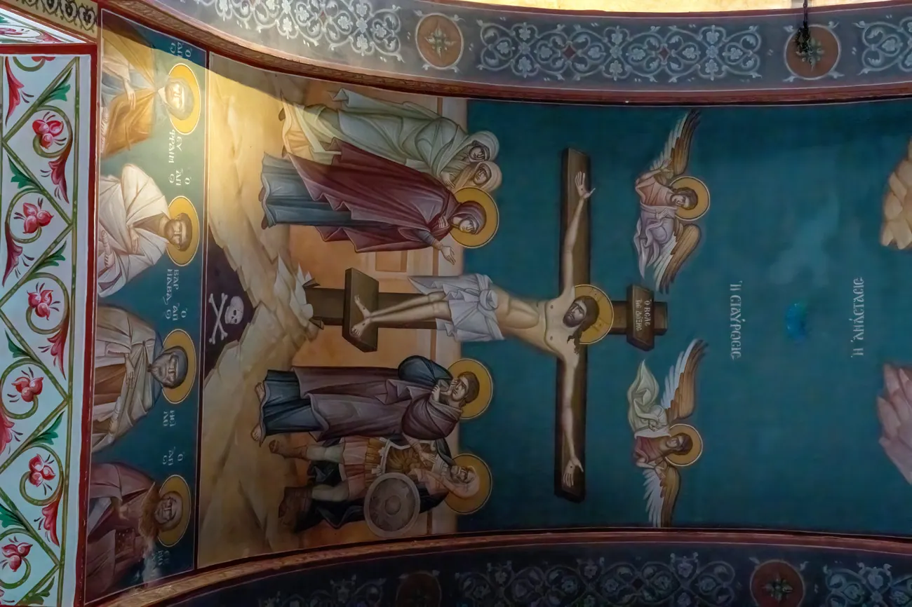 Οἱ τοιχογραφίες